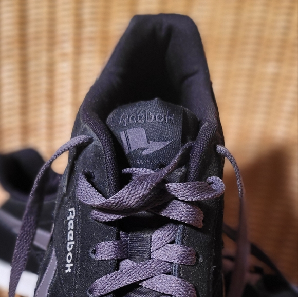 Reebok Royal Complete Men's Lifestyle Shoes Black Sz 9 corkback like new - Picture 2 of 11